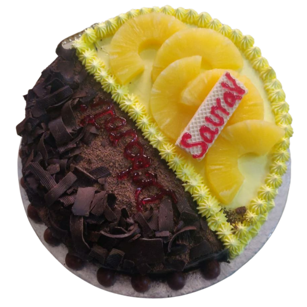 Double Flavour Cake online delivery in Noida, Delhi, NCR,
                    Gurgaon